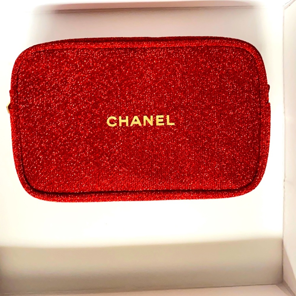 Chanel cosmetic bag/ clutch